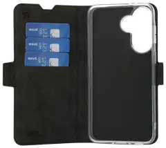 Wave Book Case, Samsung Galaxy A37 5G, Musta - 3