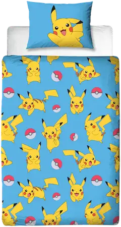 Pokemon lasten pussilakanasetti 150x210+50x60 cm monivärinen - 2