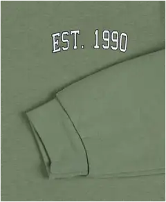 House lasten collegepusero 23PH032603 - Hedge Green - 3