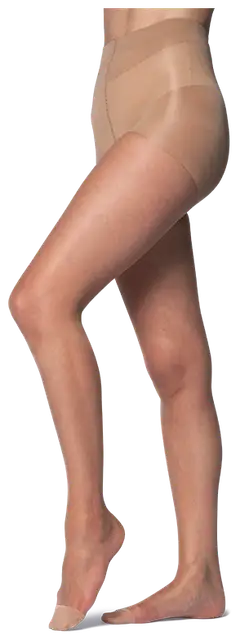 Norlyn naisten sukkahousut Control Top 15 den - SAND - 2