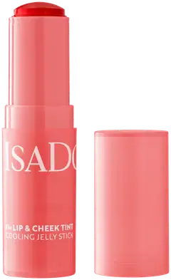 IsaDora The Lip & Cheek Tint Cooling Jelly Stick Poskipuna 10 Coral Rouge 12 g - Coral Rouge - 1