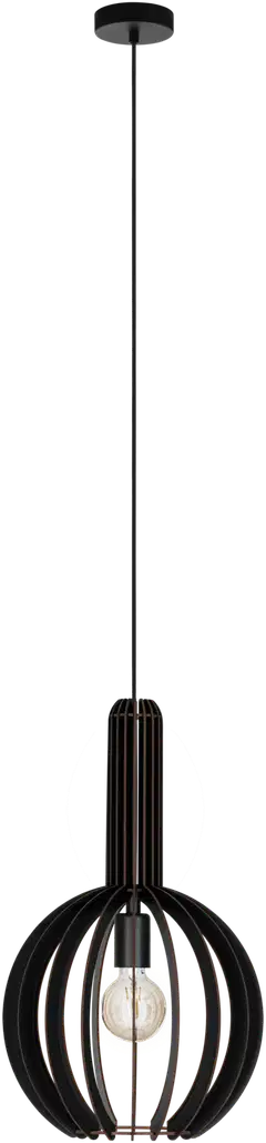 EGLO Riippuvalaisin Velasco 40W Ø31cm musta - 1