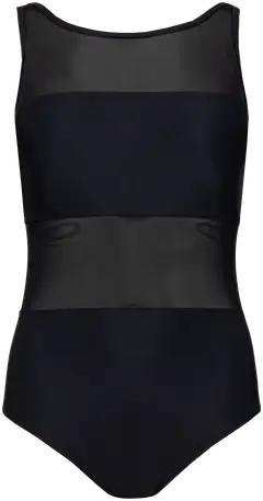 Actuelle naisten uimapuku verkko 215A012615 - BLACK - 1