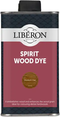 Liberon Petsi Spriipohjainen 250ml Medium Oak - 1