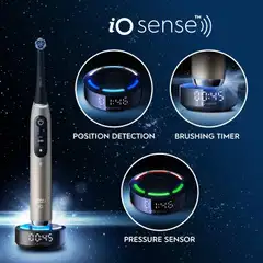 Oral-B iO10 -Sähköhammasharja Lunar Gold, lataava matkakotelo - 9