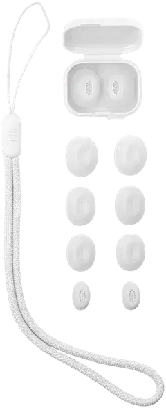 JBL langattomat vastamelunappikuulokkeet Tune Flex 3, valkoinen - 9