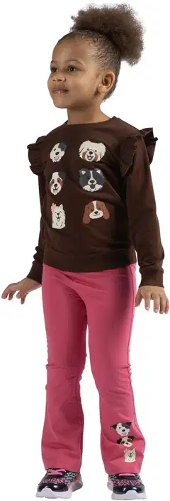 Ciraf lasten leggingsit flare 25TC262826 - Pink - 9