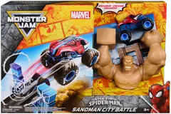 Monster Jam 1:64 Marvel Spiderman Setti - 1