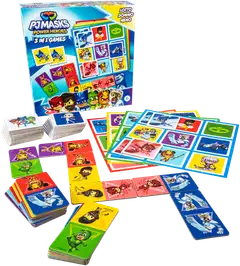 Tactic lautapeli PJ Masks 3 in 1 Lotto, Domino, Memo - 3