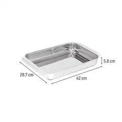 Tefal Excellence iso uunivuoka 42x29 cm, ruostumaton teräs, J1794804 - 5