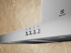 Electrolux seinälle asennettava liesituuletin LFC516X teräs - 2