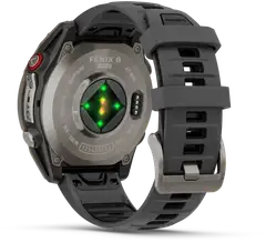 Garmin älykello Fenix 8 pro – 47 mm, amoled, sapphire, titaani – grafiitinharmaa/musta - 8