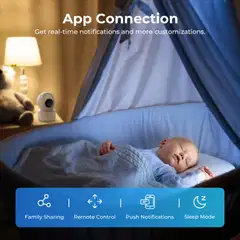 Imilab C22 3K WiFi -valvontakamera sisäkäyttöön CMSXJ60A - 13