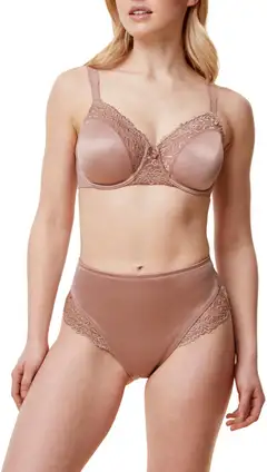 Triumph Ladyform Soft W X rintaliivit - chocolate mousse - 2