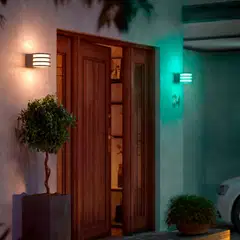 Philips Hue Lucca -seinävalaisin ulkokäyttöön 8.1W 1000-20000K 1100LM anthracite - 4