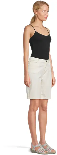 House naisten twill-shortsit Chira - Marshmallow - 4