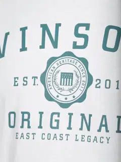 Vinson miesten t-paita Simon 105693 - Bright white - 5