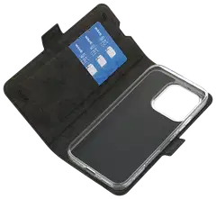 Wave Book Case, Honor 600 Lite, musta - 4