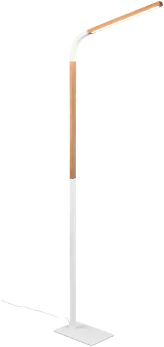 Trio lattiavalaisin Norris led valkoinen/puu 169 cm - 1