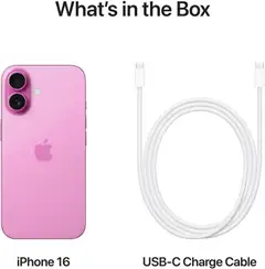 Apple iPhone 16 256GB pinkki MYEG3QN/A - 5