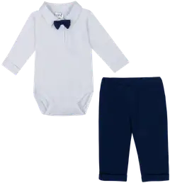 Ciraf vauvojen juhlabody ja -housut 250B260183 - WHITE - 1