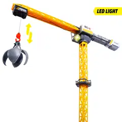 Dickie Toys - Liebherr Hero, radio-ohjattava nosturi, 125 cm - 3