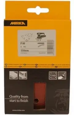 Mirka hiomakolmio K120 150mm 5kpl - 2