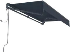 Lykke puolikasettimarkiisi 2,95x2,5 m moottoroitu, tummanharmaa - 3