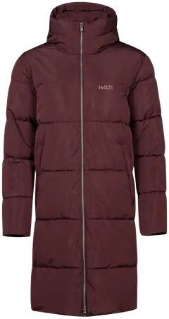 Halti naisten parkatakki Sammal W+ insulated plus-koko - Fudge Maroon Red - 1