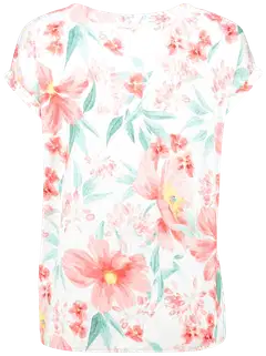 Zabaione naisten tikoopaita Ro44sa - D2701 flowers - 3