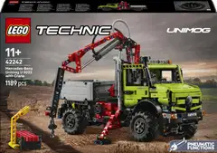LEGO® Technic 42242 Nosturilla varustettu Mercedes-Benz Unimog U 5023 - 3