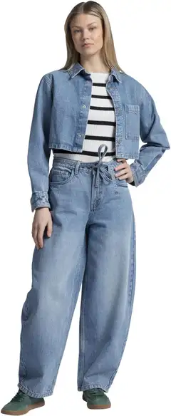 WKLY. naisten farkut balloon shape CYCLO® 222W280350 - Denim blue - 4