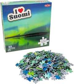 Tactic Palapeli I love Suomi Under the Northern Lights 500 palaa - 2