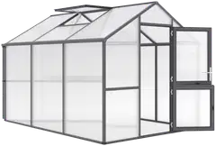 Kreative Gartentechnik kasvihuone Iris III 7,53 m2 antrasiitinharmaa - 1