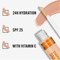 Rimmel Lasting Radiance Concealer -peitevoide 7 ml, 010 Ivory - 4