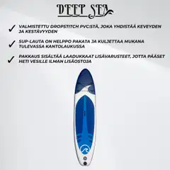 Deep Sea SUP-lautasetti XXL 330cm, Sinivalkoinen - 6