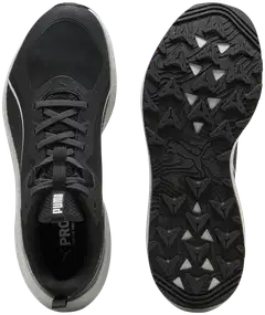 Puma miesten juoksukenkä Flare Pro Trail - PUMA Black-Feather Gray - 4