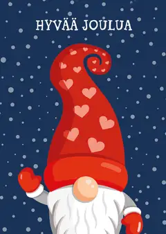 Joulukortti 1-osainen - 7