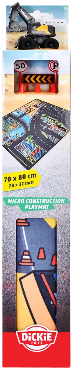 Dickie Toys Micro World Liikennematto ja ajoneuvo, lajitelma, 4 erilaista, myydään yksittäin - 8