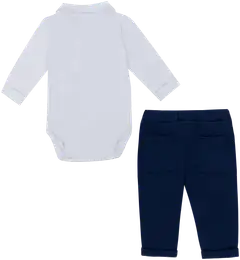 Ciraf vauvojen juhlabody ja -housut 250B260183 - WHITE - 2