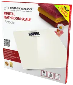 Esperanza Henkilövaaka elektroninen valkoinen EBS002W - 2