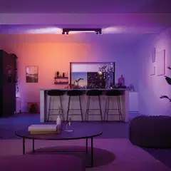 Philips Hue Centris -kattovalaisin neljällä kohdevalolla 40W 2000-6500K 4400LM musta - 8