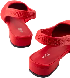 TEX naisten slingback-ballerina I275466 - RED - 3