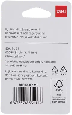 Teroitin ja pyyhekumi - 3