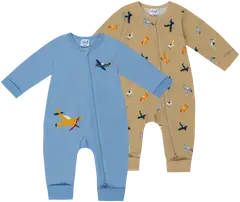 Ciraf vauvojen pyjama 250B260131 2-pack - 15-1217tcx mojave desert - 1