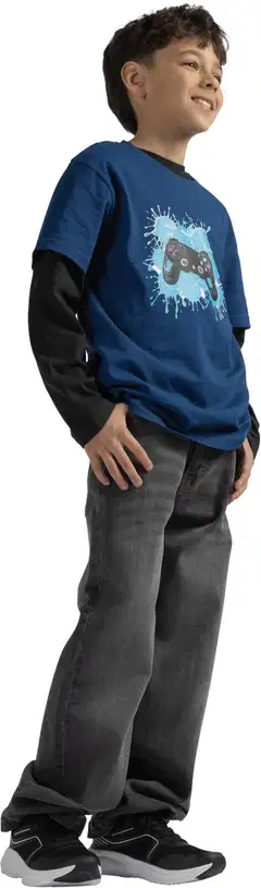 House lasten farkut 23PH342613 - Grey denim - 7