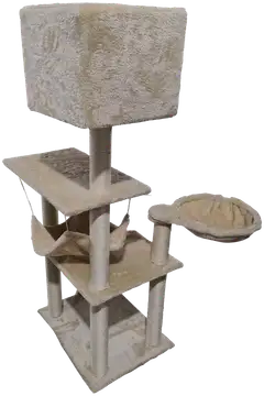Trekker kissan kiipeilypuu Tiger 130 cm beige - 3