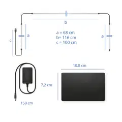 Philips Smart Lighting HDMI Sync Box Kit televisioille 55"-65" - 2