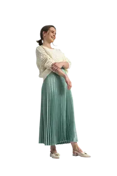 London Fog naisten vekkihame 221L162514 - Iceberg Green - 5