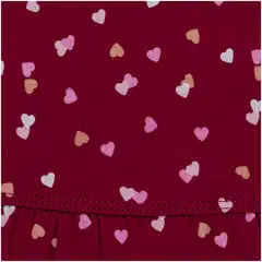 Ciraf vauvojen collegemekko Sydän 250B262926 - Red Plum - 3